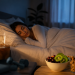 Sleep and brain health with peaceful bedroom and healthy lifestyle