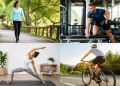 Weekly exercise plan including walking, cycling, strength training and yoga for better brain function
