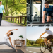 Weekly exercise plan including walking, cycling, strength training and yoga for better brain function